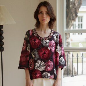 East 5th Floral Blouse Size 1x